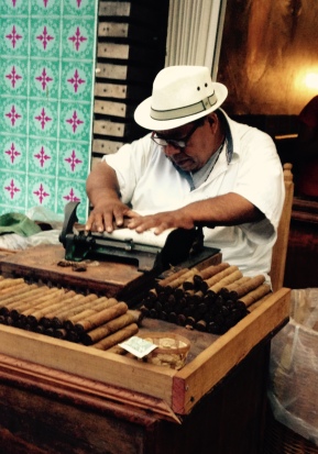 making cigars